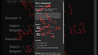 Is Subsequence 🔥 | 1 Minute Me Samjho (LeetCode 392) | Hindi #leetcode #dsa #coding #js #react #ai!