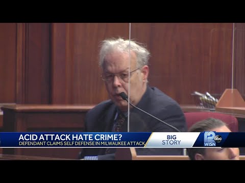 Milwaukee man claims self-defense in acid attack case