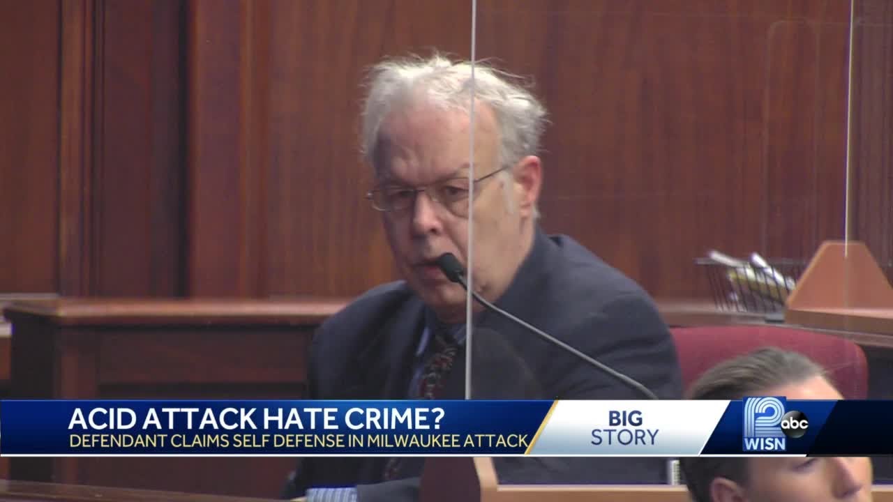 Milwaukee man claims self-defense in acid attack case - YouTube