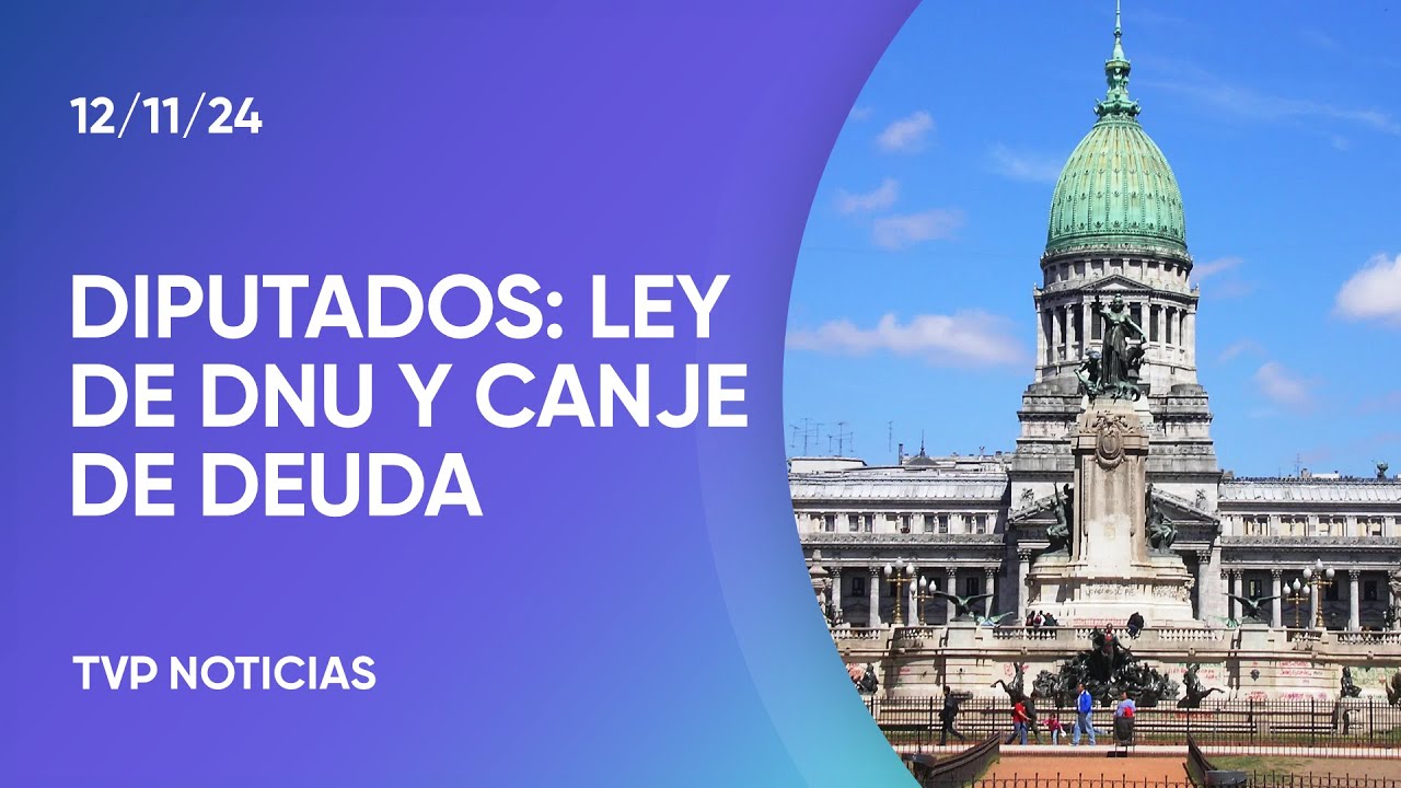 Negociación en Diputados: debaten cambios en la ley de DNU y el canje ...