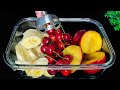 Sommereis ohne Sahne und Zucker! Gesundes und leckeres Dessert in 5 Minuten!