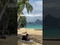 Seven commandos beach in El Nido Palawan Tour A. Final stop to relax.