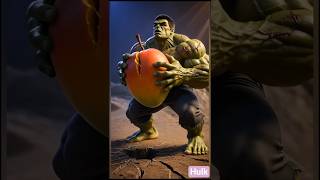 hulk apni dadi ke liye bada aam  le jata hai 😦#hulk #marvel #aivideo #shortvideo