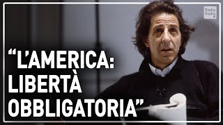 STRAORDINARIO GABER, IL MONOLOGO SUGLI USA CHE OGGI FAREBBE SCANDALO ▷ "LIBERTÀ OBBLIGATORIA" (PT 1)