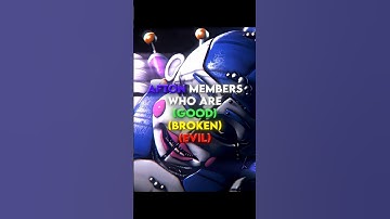 Afton members that are Good/Broken/Evil #fnaf #fivenightsatfreddys #edit #aftonfamily #williamafton
