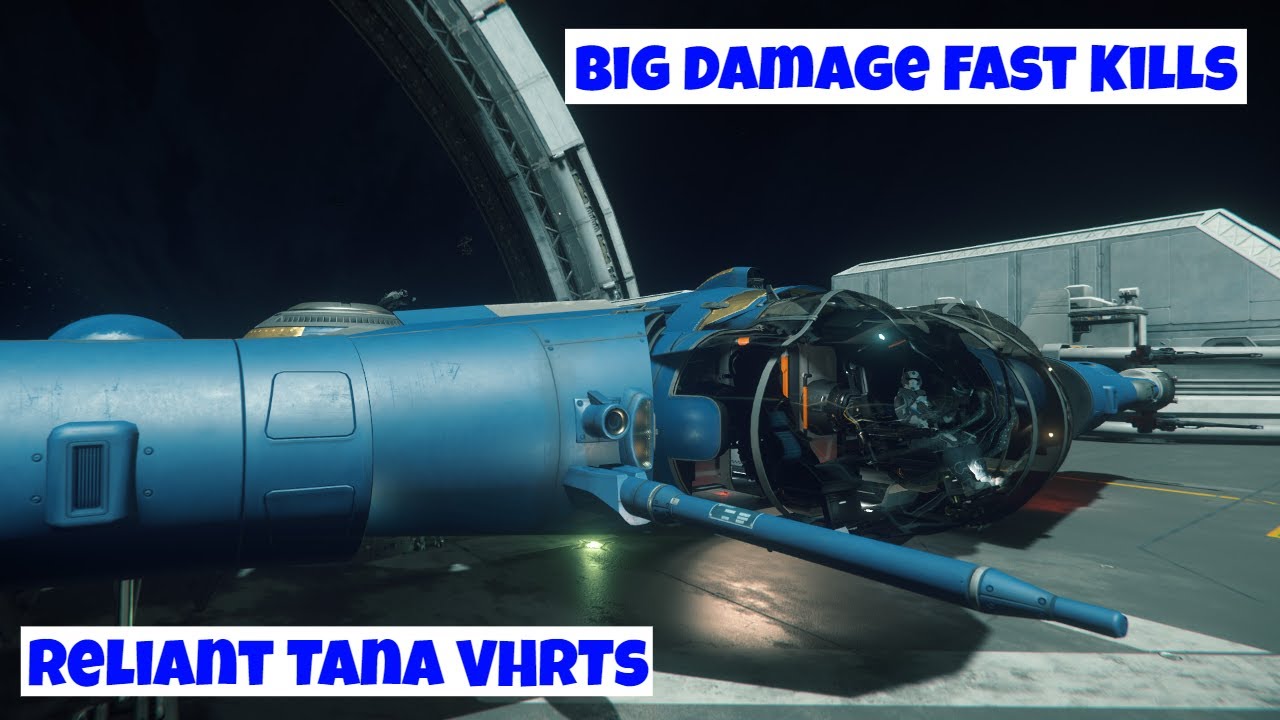 Making Money in VHRTs Using the Reliant Tana and Ballistic Cannons Star Citizen 3.19 YouTube