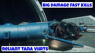 Making Money in VHRTs Using the Reliant Tana and Ballistic Cannons | Star Citizen 3.19