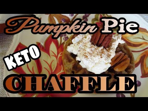 Pumpkin Pie Chaffle Mini Dash #chaffle
