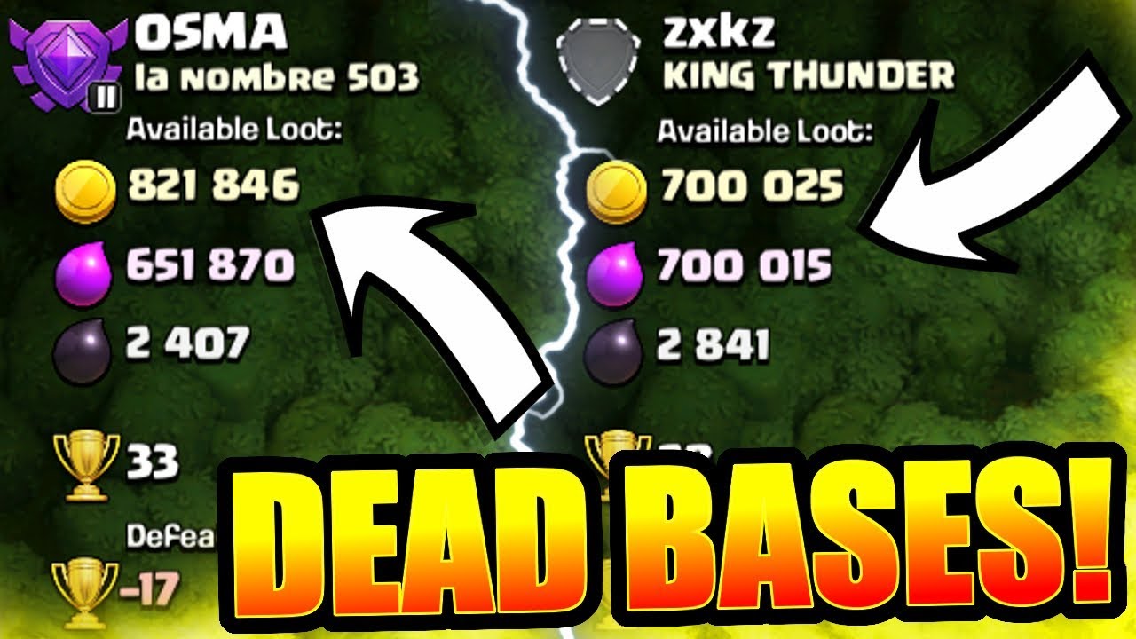 clash of clans dead base clash of clans dead base