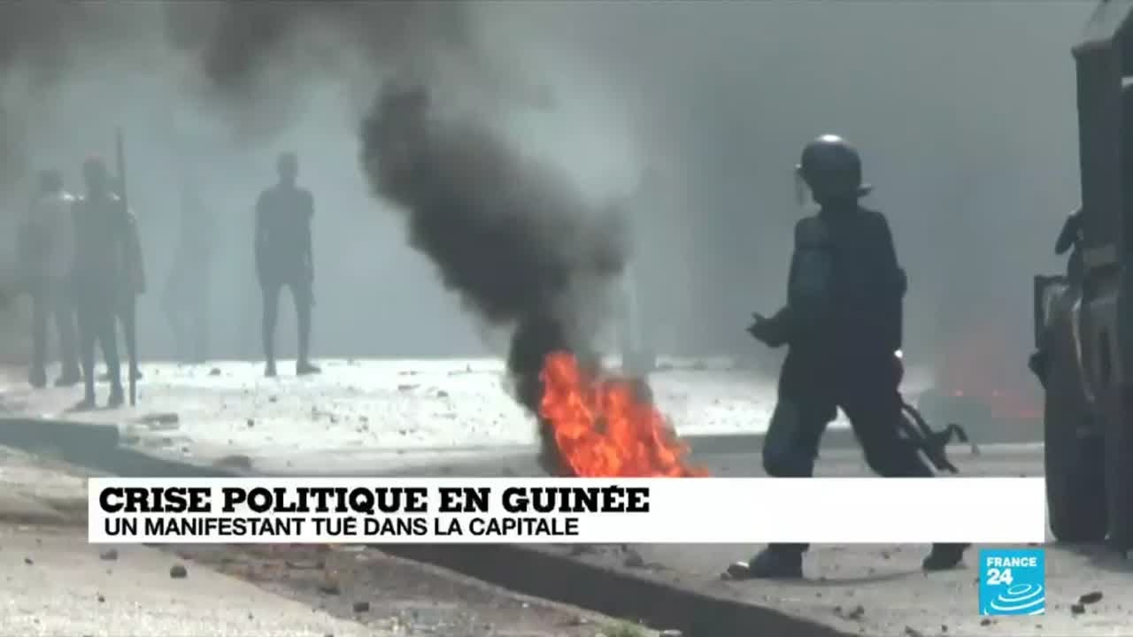 Crise politique en Guinée : un manifestant tué à Conakry inform