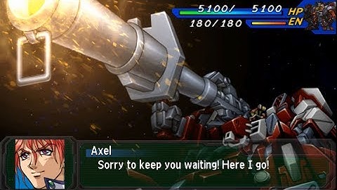 Super Robot Wars A Portable (EN) - Razangriff All Attacks