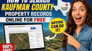 How to search Kaufman County property records online for free
