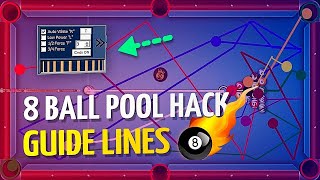 8 Ball Pool *NEW* Guide Lines Prediction HACK Tutorial | 8 Ball Pool Aim TOOL (2024) screenshot 2