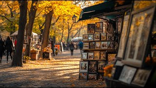 🍂Amazing Fall Foliage in Central Park (Binaural Audio)