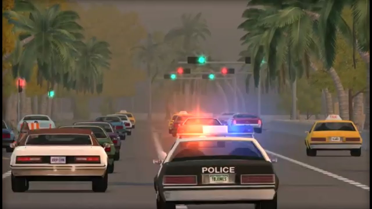 High-speed police chase in Miami - Part 4