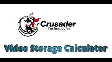 Video Storage Calculator.