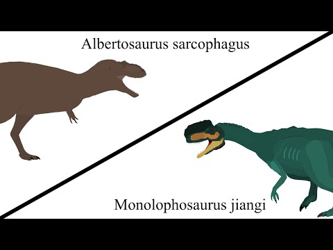 SB14FC - Albertosaurus vs Monolophosaurus