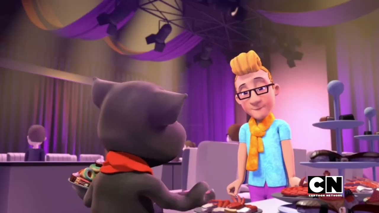 A Echarpe De Angela Episódio Do Talking Tom E Seus Amigos No Cartoon Network 