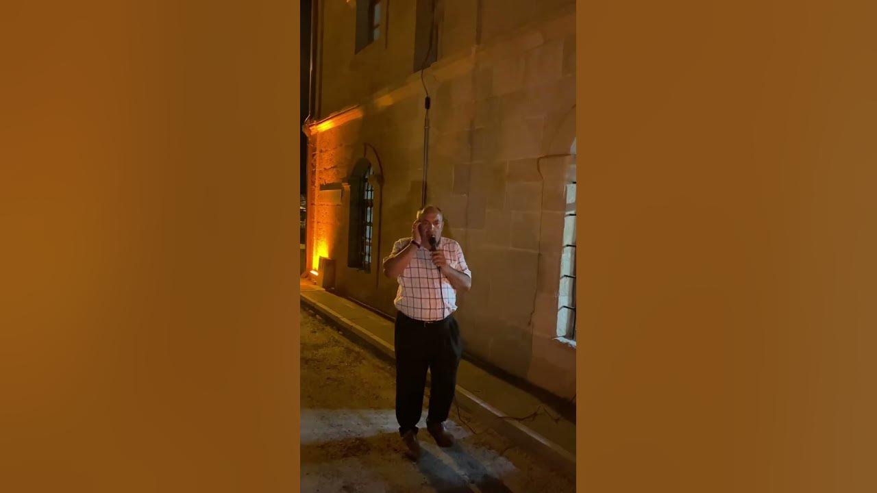 Kelkit büyük camii müezzini celal çavga yatsı ezanı