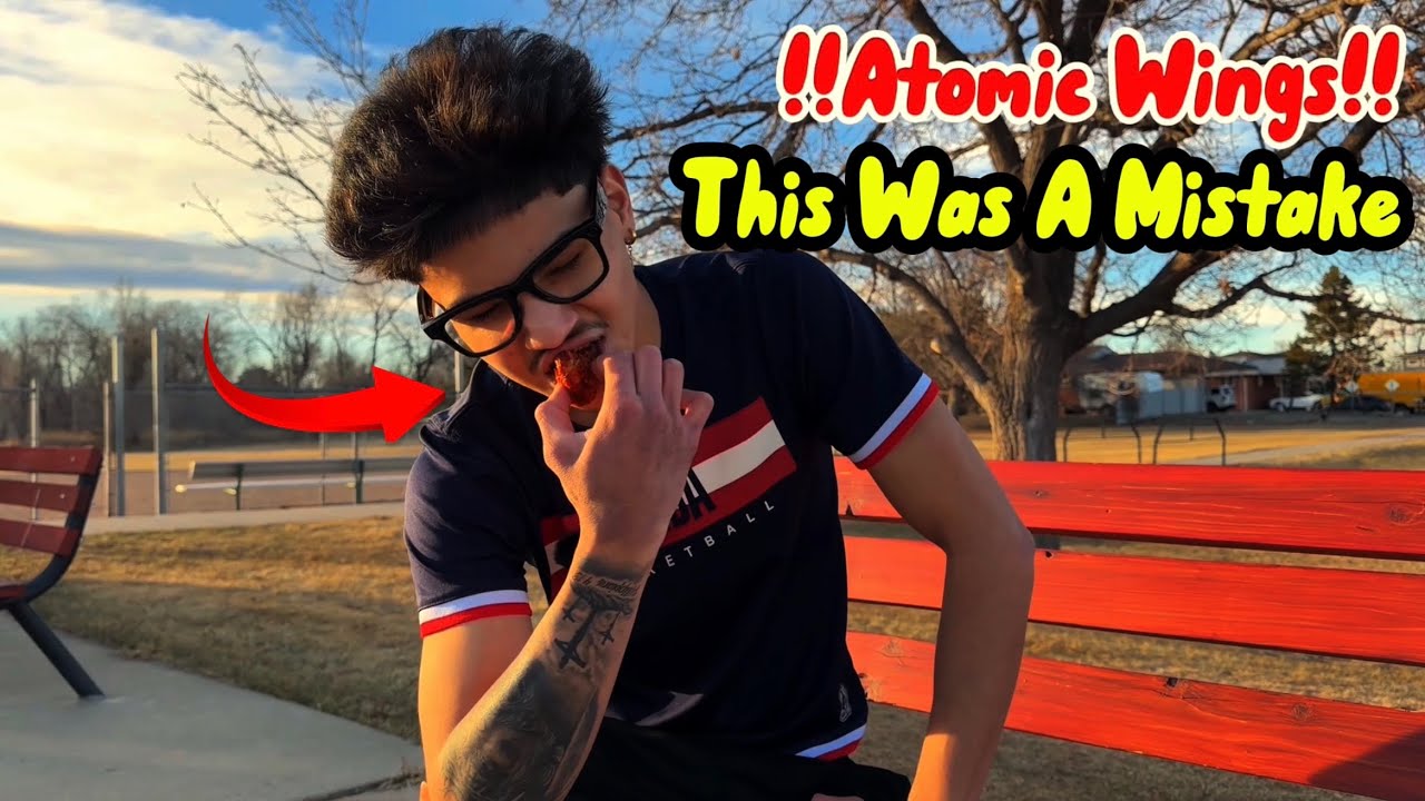 Hot Wings Challenge Vs My Cameraman!!! (This Was A Mistake)