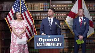 AG James Uthmeier Announces First-in-the-Nation State Lawsuit against OpenAI and Sam Altman