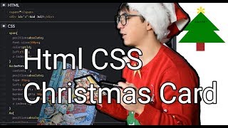 My Html Css Christmas Card