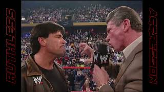 Vince Mcmahon Gives Eric Bischoff An Ultimatum Wwe Raw 2003 2