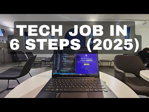6 steps to land your first frontend web developer job in 2025 | #6