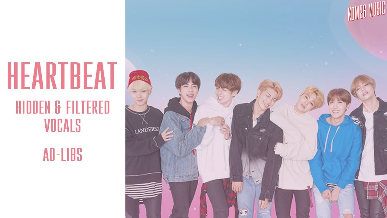 [Vizualization] BTS ~ Heartbeat ~ Hidden/Background Vocals (+ Ad-Libs & Some Filtered Harmonies)
