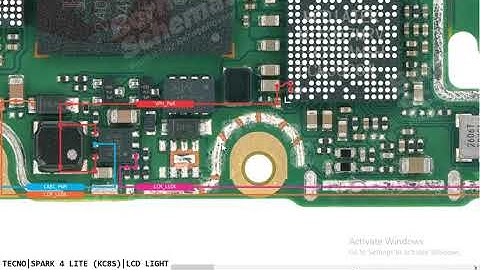 Tecno Spark 4 LITE KC8S LCD Light Solution