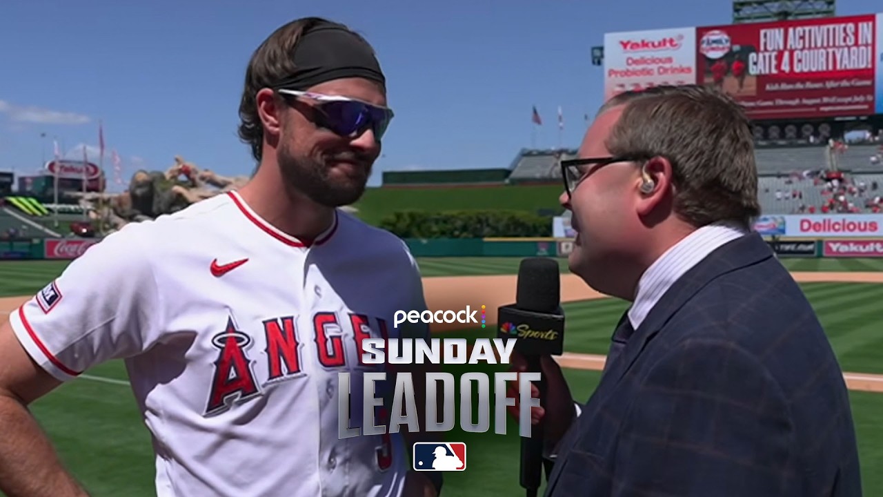 Angels' Josh Lowe: 'Vibes are good' despite front-office shakeup | MLB Sunday Leadoff | MLB on NBC