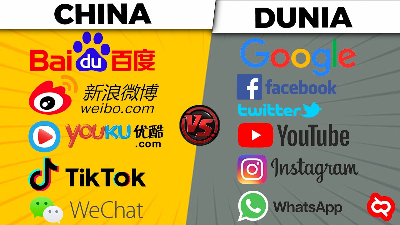 Persaingan Sengit Produk Digital Dunia Maya! Raksasa Teknologi Aplikasi China vs Media Digital Dunia