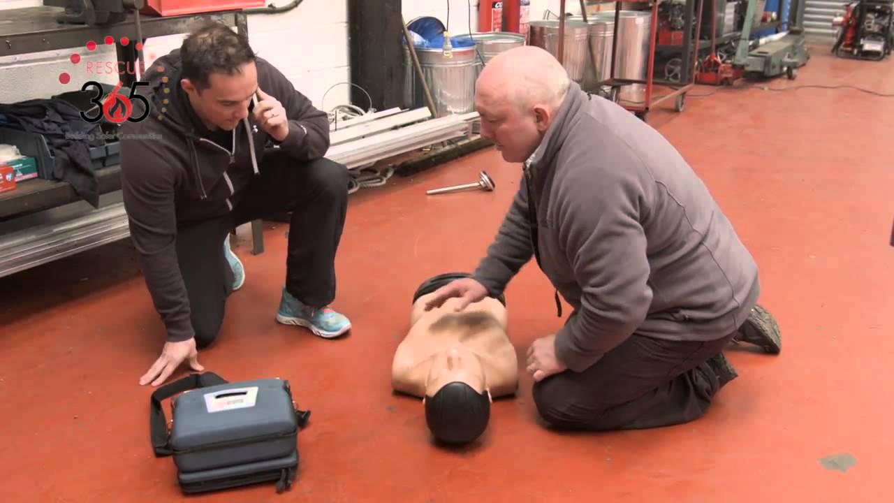CPR Training - How to do CPR and use a Defibrillator - Rescue 365 - YouTube
