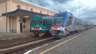 R 22483 e 22496 in Stazione a Bovalino