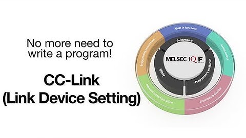 (7) "No program needed anymore" CC-Link (Link device setting) [Parameters 7/7]