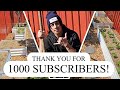 1000 SUBSCRIBERS GARDEN UPGRADE! + Full Garden Tour! | THANK YOU! 🙌🙏