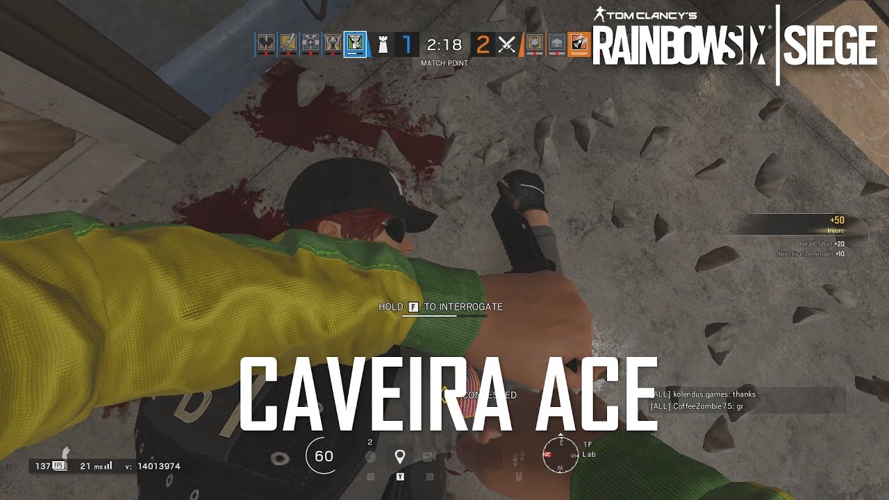 CAVEIRA ACE - Casual Highlights - Rainbow Six Siege [DE] - YouTube
