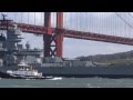 USS IOWA Departs — From Port To Pacific