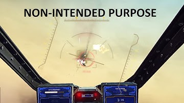 Planetside 2 - Reaver - non-intended purpose - AH rocketpods