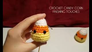 Crochet Candy Corn Assembly (Instructables DIY)