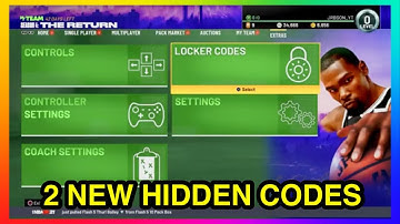 2 NEW HIDDEN LOCKER CODES IN NBA 2K21 MY TEAM | HIDDEN LOCKER CODES