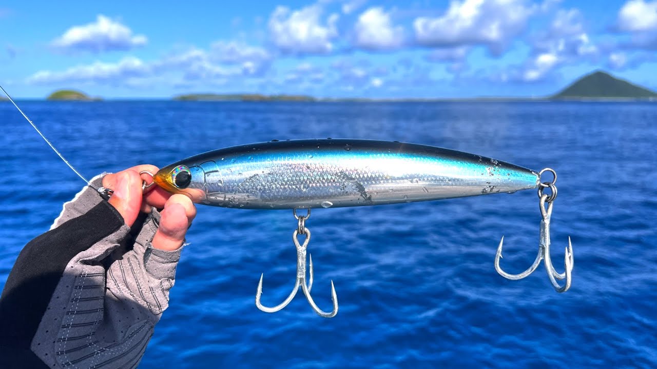 ビッグルアーで巨大魚が釣りたい - YouTube