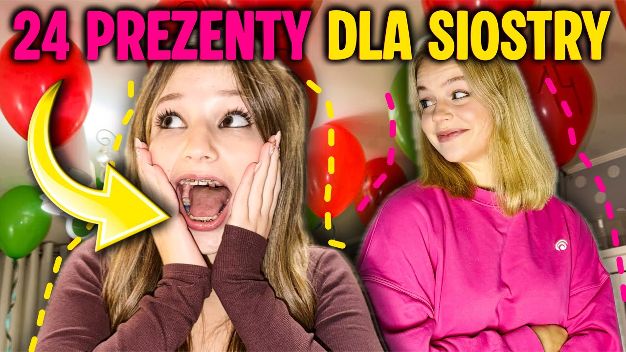 24 PREZENTY DLA MŁODSZEJ SIOSTRY *VLOGMAS 1* 🎁