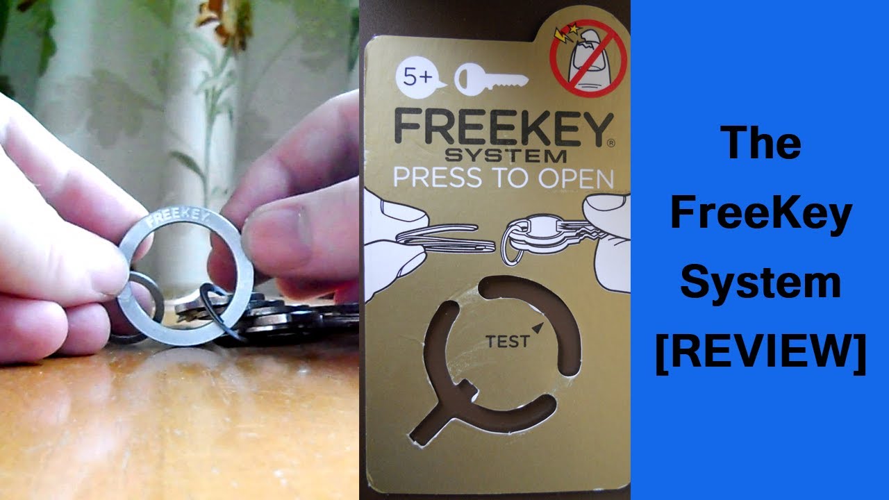 The FreeKey System Review (Press To Open Keyring, Easy, Secure) 
