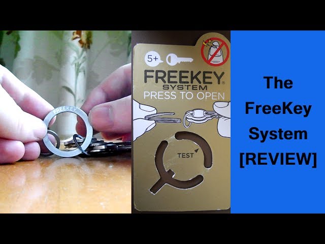 FREEKey System - Press to Open Key Ring – Exotac