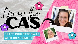 CAS a Card Collab with @IreneSmith_ArtemisMade1  | Giveaway Video