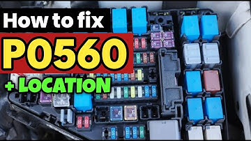 P0560 | P0560 System Voltage Malfunction | code p0560 | p0560 obd2 | dtc p0560