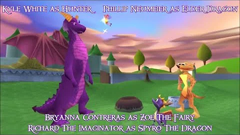 "Spyro: Year Of The Dragon" A Desperate Rescue Begins • (Fandub Collab w/ Kyle & Phillip & Bryanna)