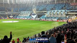 Yeni Adana Stadyumunda 3D Koreografi