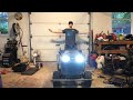 Off-road Lawnmower Pt.11 | LED Headlights, Tachometer, &amp; New Fuel Tank